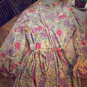 Anthropologie Eloise floral print robe